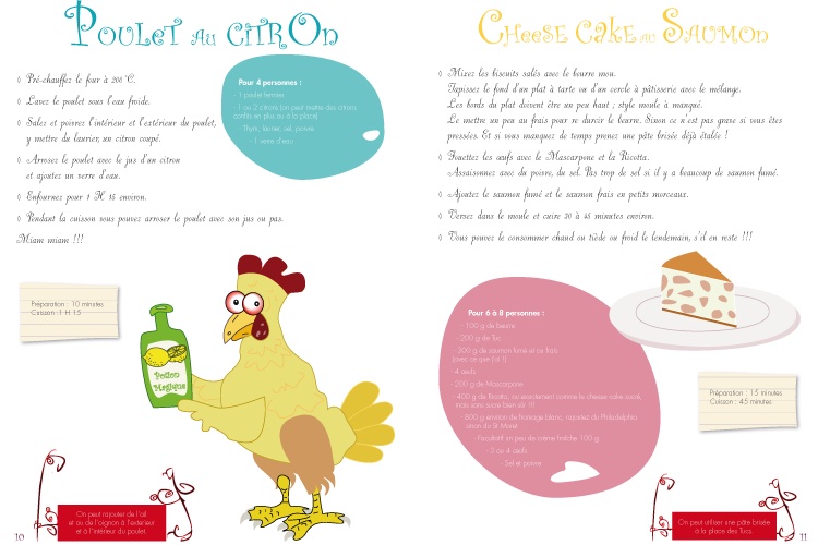 Page extraite du Livre de recettes