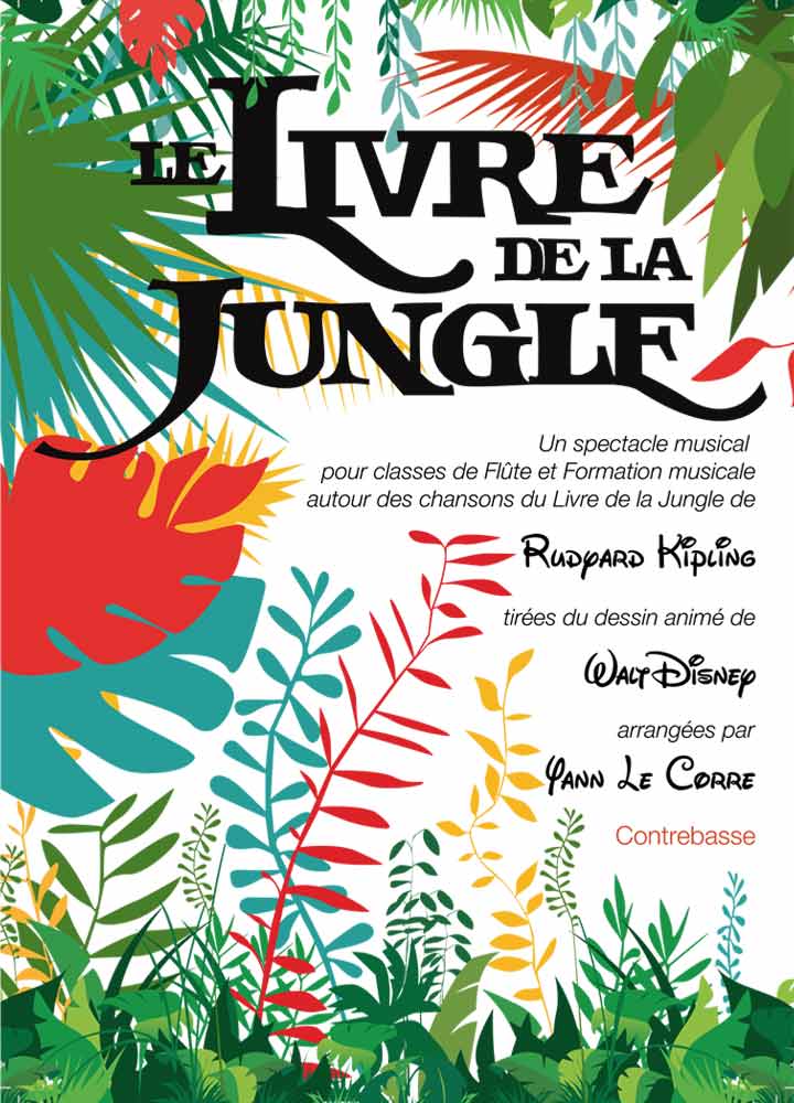 Page exraite de la partition Livre de la Jungle