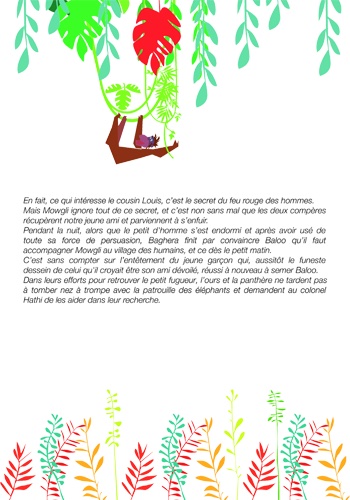 Page exraite de la partition Livre de la Jungle