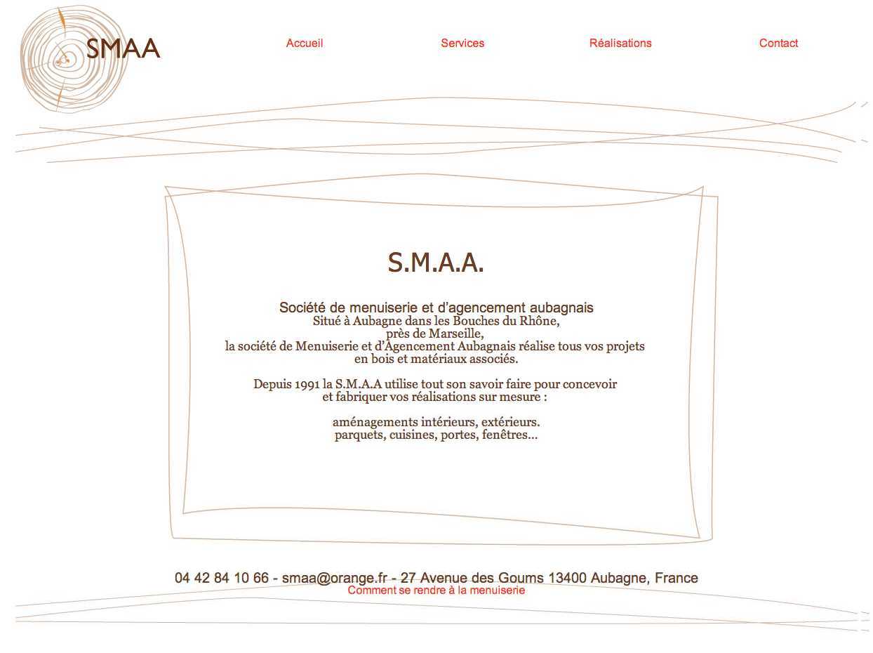 Site web Smaa